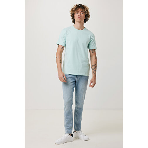 Iqoniq Brett T-Shirt Aus Recycelter Baumwolle, Crushed Mint , crushed mint, 30% recycelte und 70% biologische Baumwolle, XS, 67,00cm x 0,50cm x 46,00cm (Länge x Höhe x Breite), Bild 4