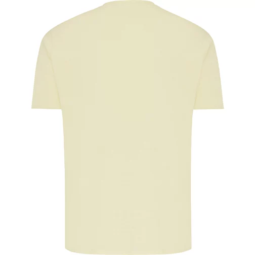 T-shirt Iqoniq Brett in cotone riciclato, giallo crema, Immagine 2