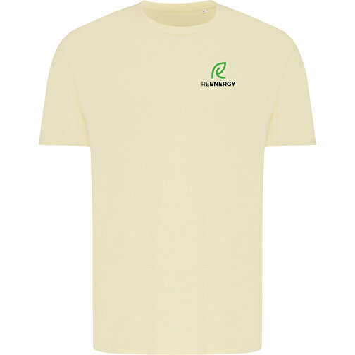 Iqoniq Brett T-Shirt Aus Recycelter Baumwolle, Cream Yellow , cream yellow, 30% recycelte und 70% biologische Baumwolle, XXL, 77,00cm x 0,50cm x 61,00cm (Länge x Höhe x Breite), Bild 3