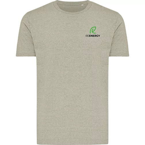 Iqoniq Brett T-shirt en coton recyclé, vert clair non teint, Image 3