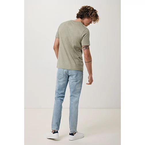 Iqoniq Brett T-shirt en coton recyclé, vert clair non teint, Image 6
