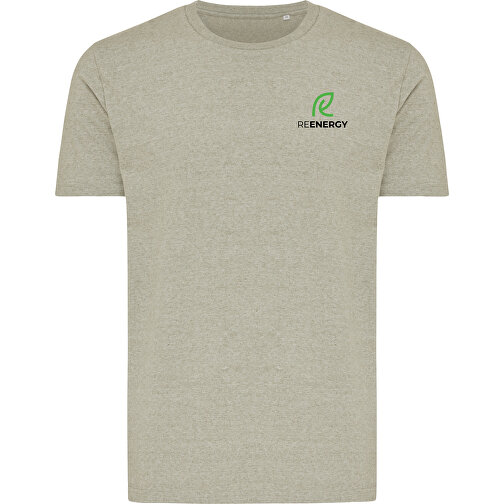 Iqoniq Brett T-Shirt Aus Recycelter Baumwolle, Ungefärbte Helles Grün , ungefärbte helles Grün, 30% recycelte und 70% biologische Baumwolle, S, 69,00cm x 0,50cm x 49,00cm (Länge x Höhe x Breite), Bild 3