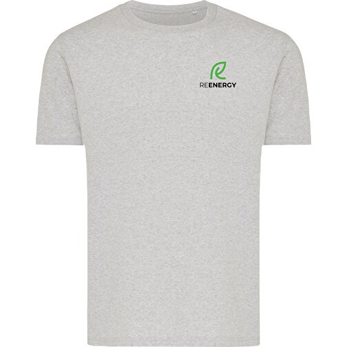 Iqoniq Brett T-Shirt Aus Recycelter Baumwolle, Ungefärbte Helles Grau , ungefärbte helles Grau, 30% recycelte und 70% biologische Baumwolle, XS, 67,00cm x 0,50cm x 46,00cm (Länge x Höhe x Breite), Bild 3