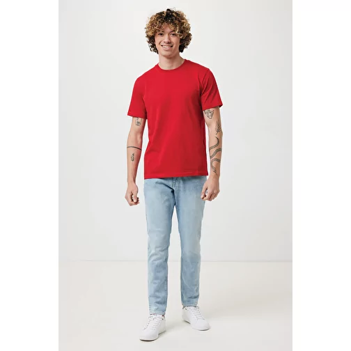 T-shirt Iqoniq Brett in cotone riciclato, rosso, Immagine 5