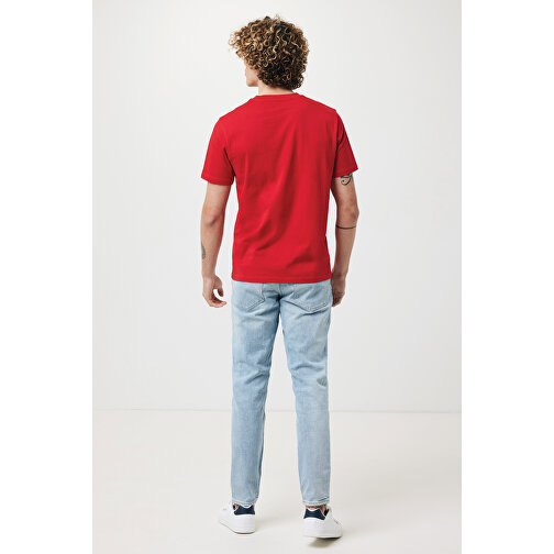 Iqoniq Brett T-Shirt Aus Recycelter Baumwolle, Rot , rot, 30% recycelte und 70% biologische Baumwolle, XXXL, 79,00cm x 0,50cm x 64,00cm (Länge x Höhe x Breite), Bild 7