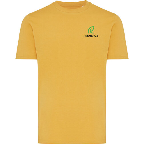 Iqoniq Brett T-Shirt Aus Recycelter Baumwolle, Ochre Yellow , ochre yellow, 30% recycelte und 70% biologische Baumwolle, XS, 67,00cm x 0,50cm x 46,00cm (Länge x Höhe x Breite), Bild 2