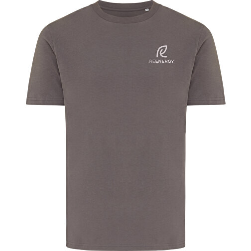 Iqoniq Brett T-Shirt Aus Recycelter Baumwolle, Anthrazit , anthrazit, 30% recycelte und 70% biologische Baumwolle, S, 69,00cm x 0,50cm x 49,00cm (Länge x Höhe x Breite), Bild 3