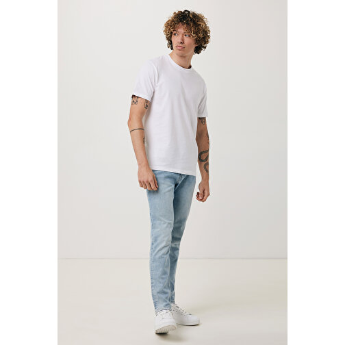 Iqoniq Brett T-Shirt Aus Recycelter Baumwolle , recycled white, 30% recycelte und 70% biologische Baumwolle, XXXL, 79,00cm x 0,50cm x 64,00cm (Länge x Höhe x Breite), Bild 9