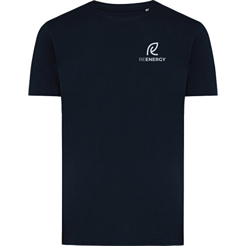 T-shirt Iqoniq Brett in cotone riciclato, blu navy, Immagine 3