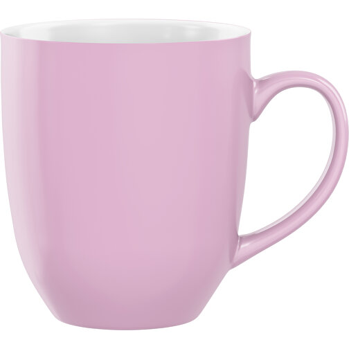 Bella Aussen Farbig 330ml , dunkelpink / weiss, New Bone China Porzellan, 9,40cm x 12,00cm (Höhe x Breite), Bild 1