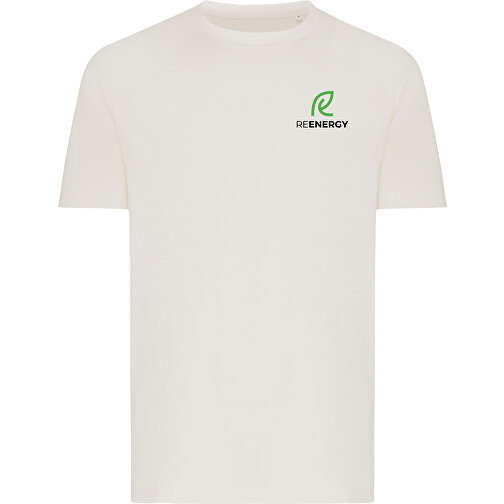 Iqoniq Brett T-Shirt Aus Recycelter Baumwolle, Ivory White , ivory white, 30% recycelte und 70% biologische Baumwolle, XXL, 77,00cm x 0,50cm x 61,00cm (Länge x Höhe x Breite), Bild 3