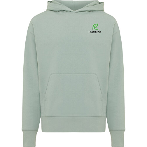 Iqoniq Yoho Relax-Hoodie Aus Recycelter Baumwolle, Iceberg Green , Iceberg green, 50% recycelte und 50% biologische Baumwolle, XXL, 76,00cm x 1,00cm x 68,00cm (Länge x Höhe x Breite), Bild 3