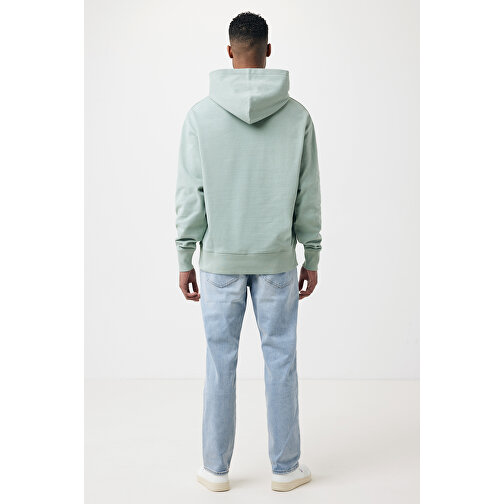 Iqoniq Yoho Relax-Hoodie Aus Recycelter Baumwolle, Iceberg Green , Iceberg green, 50% recycelte und 50% biologische Baumwolle, XXL, 76,00cm x 1,00cm x 68,00cm (Länge x Höhe x Breite), Bild 5