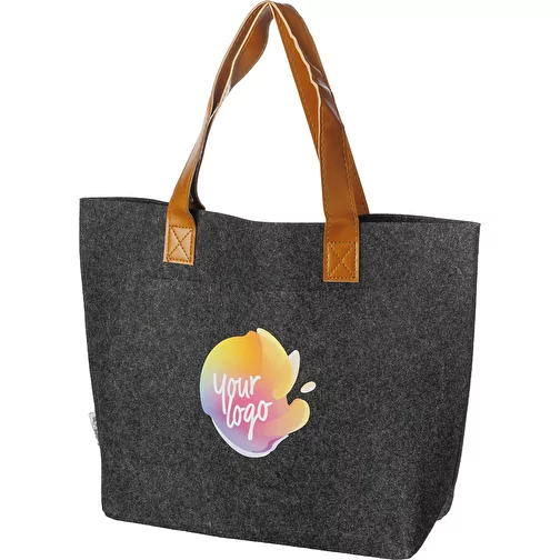 Sac shopping en feutre rPET Hunter, Image 2