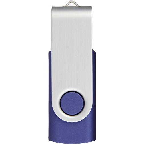 Rotate USB-Stick , blau MB , 65 GB , Kunststoff, Aluminium MB , 5,80cm x 1,90cm x 1,00cm (Länge x Höhe x Breite), Bild 5