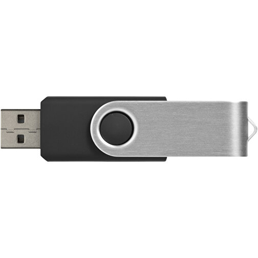 Rotate USB-Stick , schwarz MB , 65 GB , Kunststoff, Aluminium MB , 5,80cm x 1,90cm x 1,00cm (Länge x Höhe x Breite), Bild 4