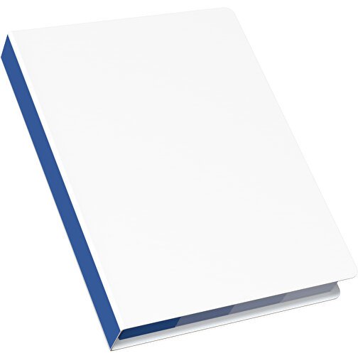 Softcover Haftnotiz-Set Stacey , weiss / dunkelblau, Papier, 10,60cm x 1,00cm x 7,60cm (Länge x Höhe x Breite), Bild 2