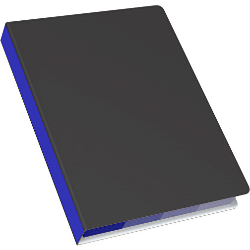 Softcover Haftnotiz-Set Stacey , schwarz / blau, Papier, 10,60cm x 1,00cm x 7,60cm (Länge x Höhe x Breite), Bild 2