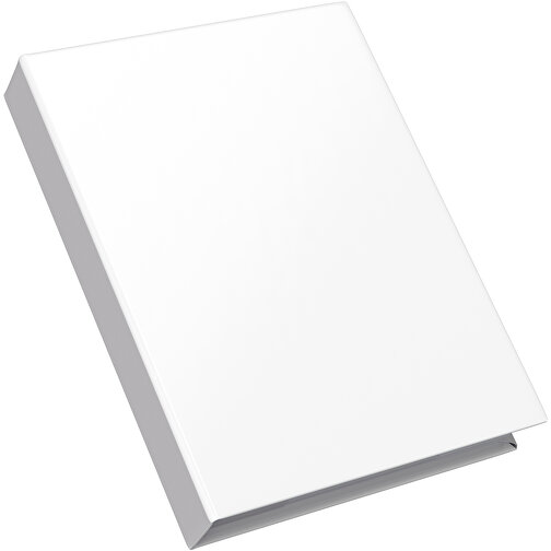 Hardcover Haftnotiz-Set Steffen , weiss / hellgrau, Papier, 10,50cm x 1,80cm x 7,50cm (Länge x Höhe x Breite), Bild 2