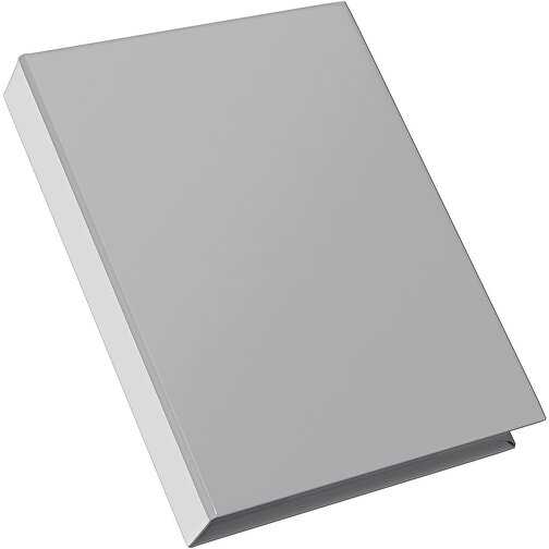 Hardcover Haftnotiz-Set Steffen , hellgrau / weiss, Papier, 10,50cm x 1,80cm x 7,50cm (Länge x Höhe x Breite), Bild 2