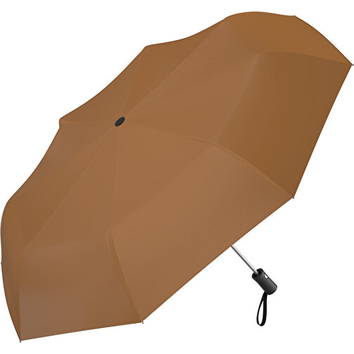 Regenschirm AO Paris , erdbraun, 100% Polyester pongee, 31,00cm (Länge), Bild 1