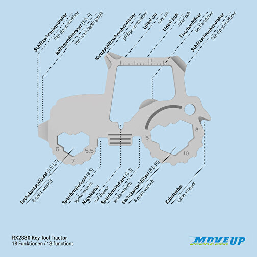 ROMINOX® Key Tool Tractor (18 funksjoner), Bilde 8