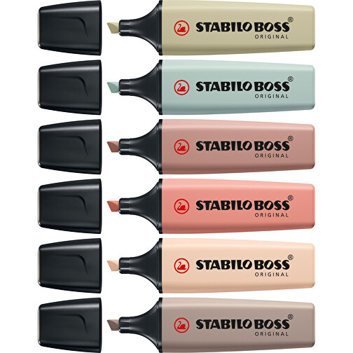 STABILO BOSS ORIGINAL NatureCOLORS Leuchtmarkierer , Stabilo, umber, Kunststoff, 10,50cm x 1,70cm x 2,70cm (Länge x Höhe x Breite), Bild 3