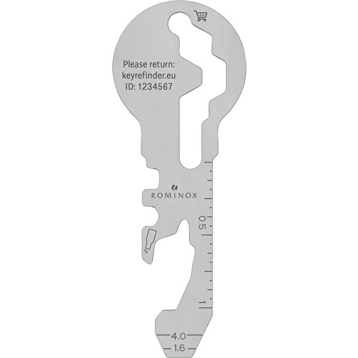 ROMINOX® Shop Tool // Key - 14 Funktionen , Edelstahl, 2,34cm x 0,14cm x 6,25cm (Länge x Höhe x Breite), Bild 12