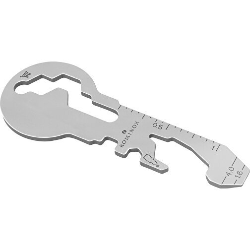 ROMINOX® Shop Tool // Key - 14 Funktionen , Edelstahl, 2,34cm x 0,14cm x 6,25cm (Länge x Höhe x Breite), Bild 8