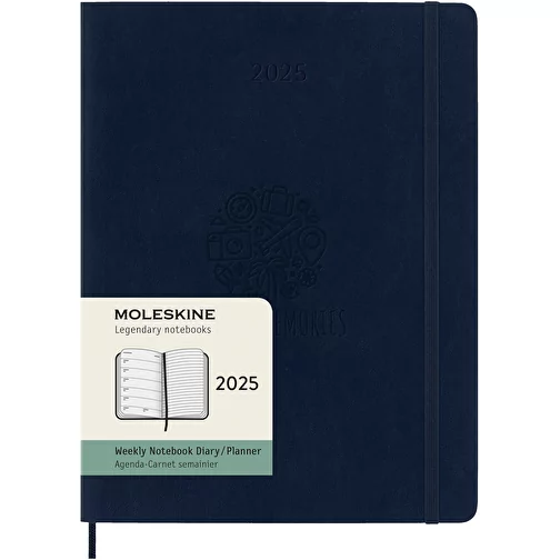 Moleskine XL soft cover 12 måneders notesbog, Billede 2