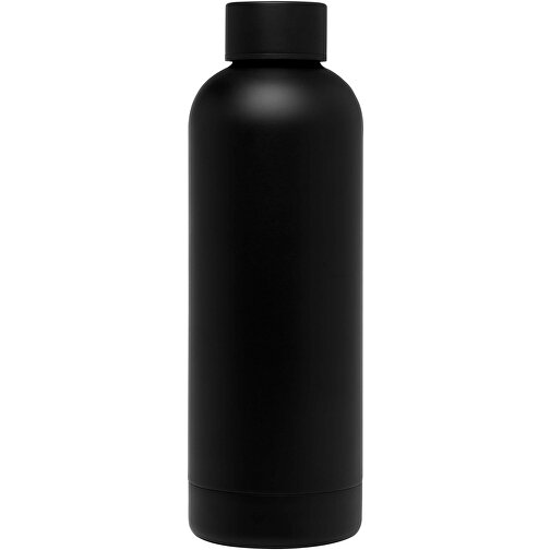 Spring 500 Ml RCS-zertifizierte Kupfer-Vakuum Isolierflasche Aus Recyceltem Edelstahl , schwarz, Recycled stainless steel, 22,40cm x 7,40cm (Höhe x Breite), Bild 4