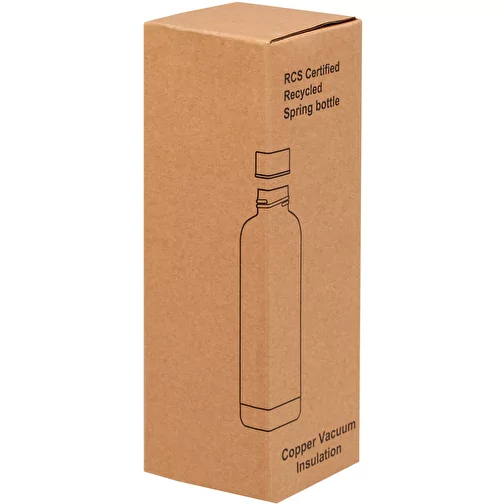 Spring 500 ml RCS certificeret recycled rustfrit stål kobbervakuumisoleret flaske, Billede 1