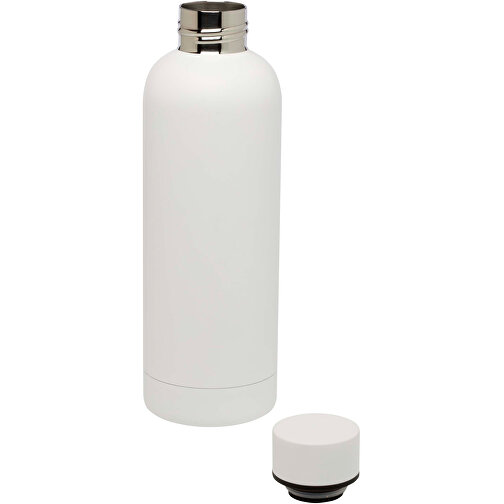 Spring 500 Ml RCS-zertifizierte Kupfer-Vakuum Isolierflasche Aus Recyceltem Edelstahl , weiss, Recycled stainless steel, 22,40cm x 7,40cm (Höhe x Breite), Bild 6