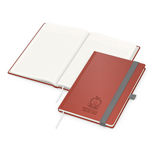 Carnet de notes Organic-Book green+blue, rouge, Image 1