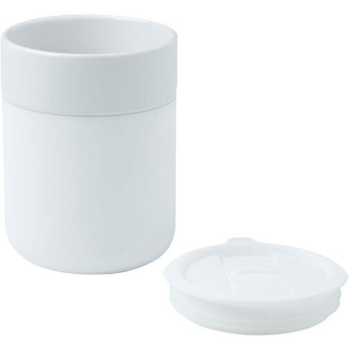 Tazza in ceramica Java da 330 ml con custodia in silicone e coperchio in plastica, Immagine 4