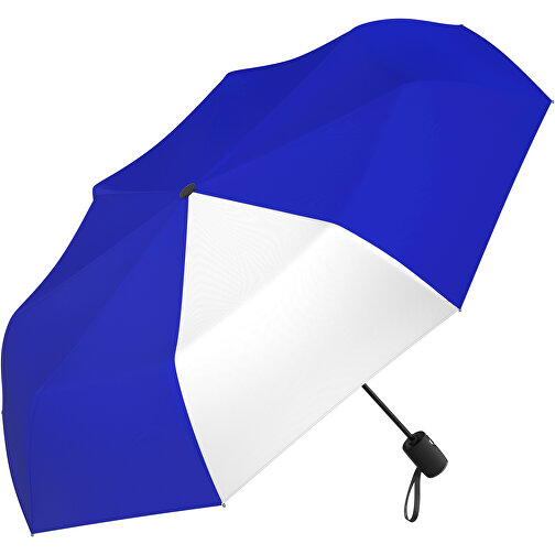 Regenschirm AOC Hamburg , blau / weiß, 100% Polyester Pongee, 30,00cm (Länge), Bild 1