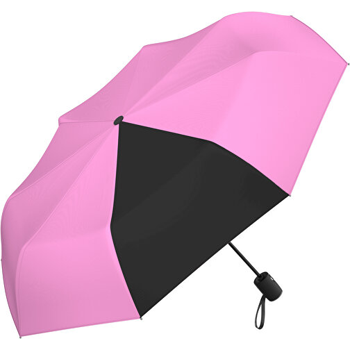 Regenschirm AOC Hamburg , rosa / schwarz, 100% Polyester Pongee, 30,00cm (Länge), Bild 1