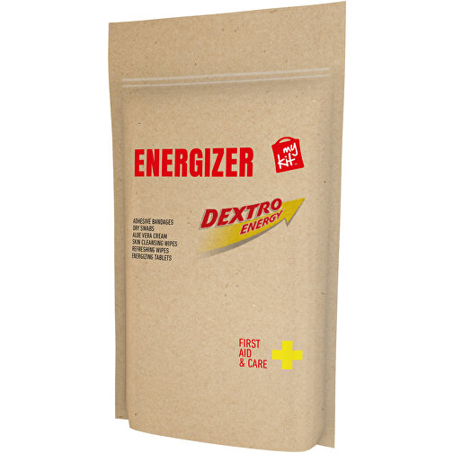 MyKit Energizer In Papierhülle , kraftpapier, Recyceltes Kraftpapier, 12,00cm x 20,90cm x 2,80cm (Länge x Höhe x Breite), Bild 1