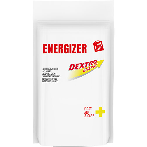 MyKit Energizer In Papierhülle , weiß, Recyceltes Kraftpapier, 12,00cm x 20,90cm x 2,80cm (Länge x Höhe x Breite), Bild 2