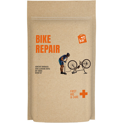 MyKit Fahrrad Reparatur In Papierhülle , kraftpapier, Recyceltes Kraftpapier, 12,00cm x 20,90cm x 2,80cm (Länge x Höhe x Breite), Bild 2