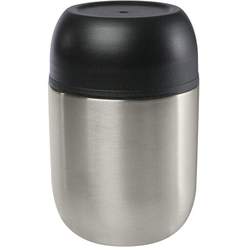 Supo 480 Ml Doppelwandiger Lunch-Pot , silber, Recycled stainless steel, Recycelter PP Kunststoff, 9,80cm x 14,30cm x 9,80cm (Länge x Höhe x Breite), Bild 1