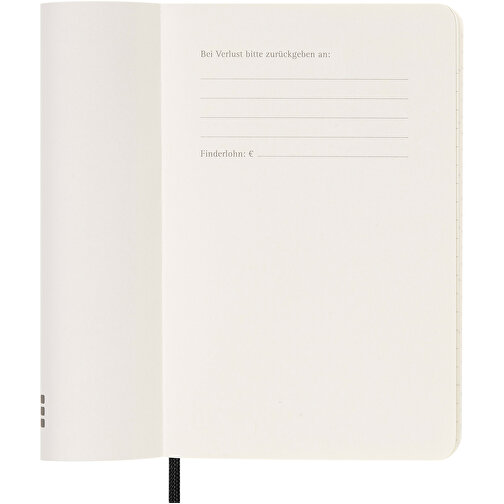 Moleskine Softcover 12 Monate Wochenkalender L – Deutsch , schwarz, FSC certified paper, 21,00cm x 13,00cm (Länge x Breite), Bild 5