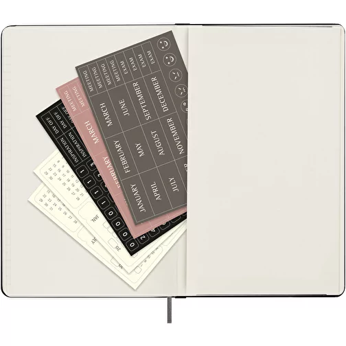 Moleskine hardcover L ugekalender uden dateringer, Billede 7