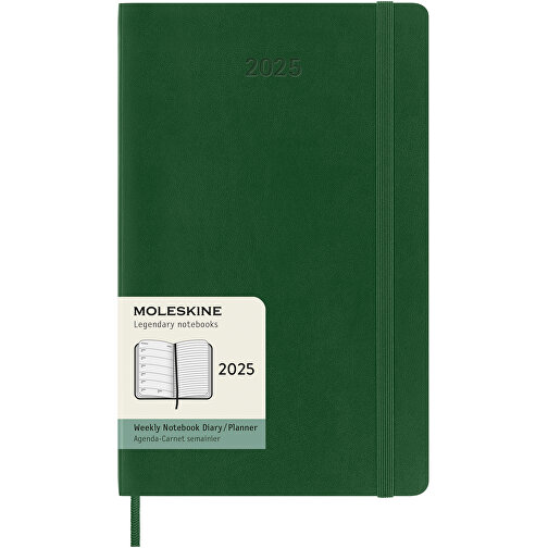 Moleskine Softcover 12 miesiecy kalendarz tygodniowy L, Obraz 1