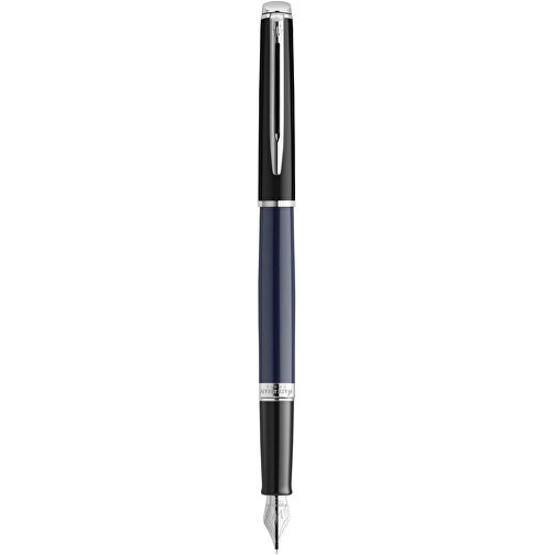 Waterman Hemisphere Color-Block Füllfederhalter Mit Palladiumbeschichtung , blau, Metall, 13,70cm (Länge), Bild 1