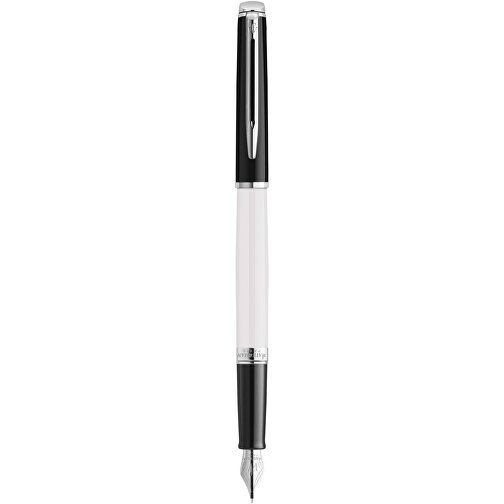 Waterman Hemisphere Color-Block Füllfederhalter Mit Palladiumbeschichtung , weiss, Metall, 13,70cm (Länge), Bild 1