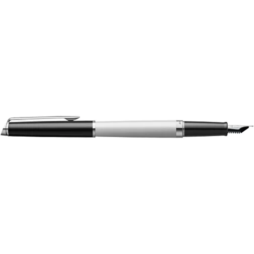 Waterman Hemisphere farveblokerende fyldepen med palladiumkant (blå refill), Billede 3