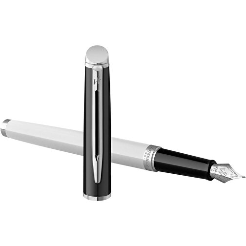 Stilografica Waterman Hemisphere a blocchi di colore con rivestimento in palladio, Immagine 4