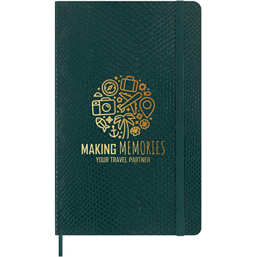 Moleskine 100% VEGEA® Boa Softcover Notebook L - foret, Billede 2