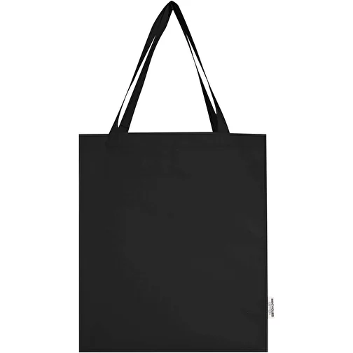 Tote bag a soffietto in cotone riciclato certificato GRS da 140 g/m² Madras, Immagine 3